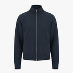 Men’s Zip-Up Knit Sweater