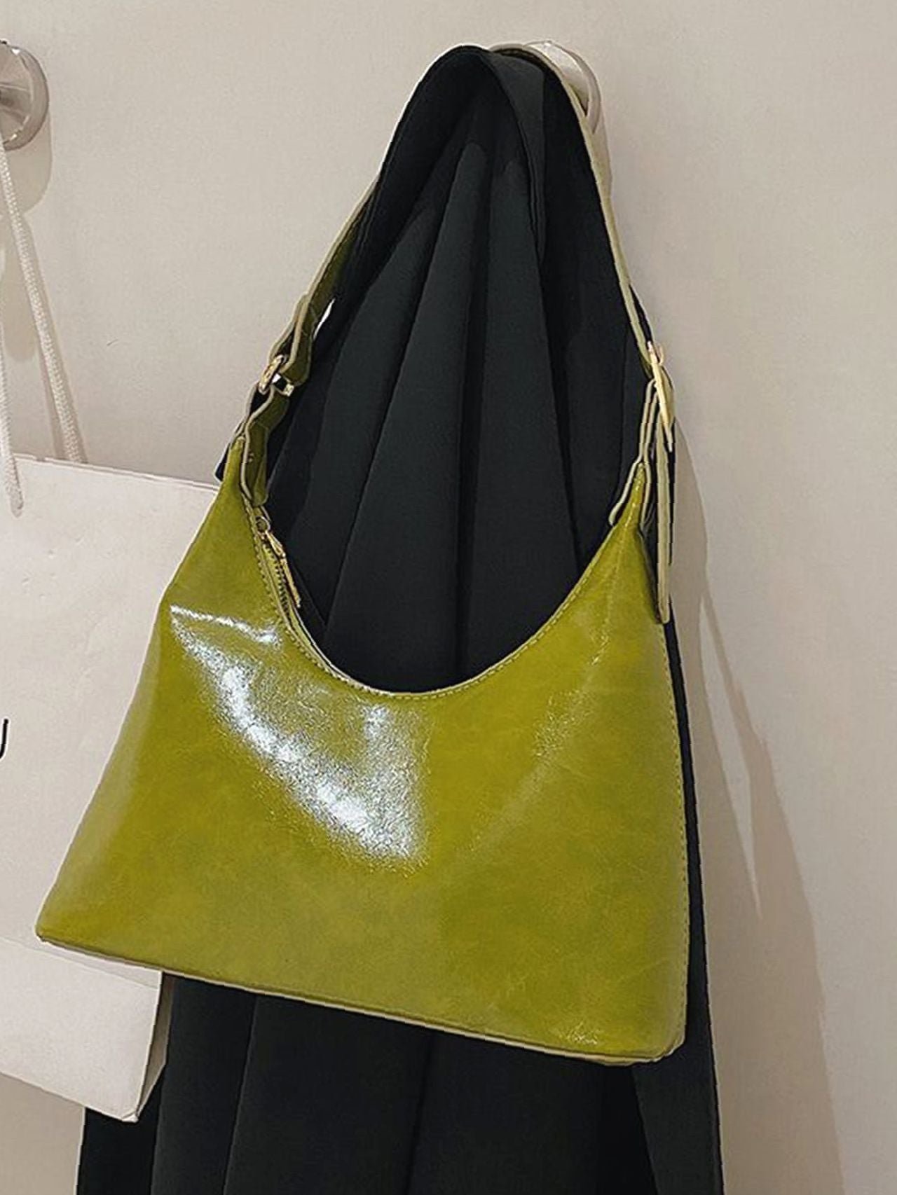 Bucket Bag Women Shoulder Bag Vintage Minimalist Design