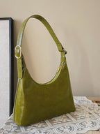 Baguette Shoulder Bag Vintage Design Women Handbag