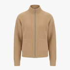 Men’s Zip-Up Knit Sweater