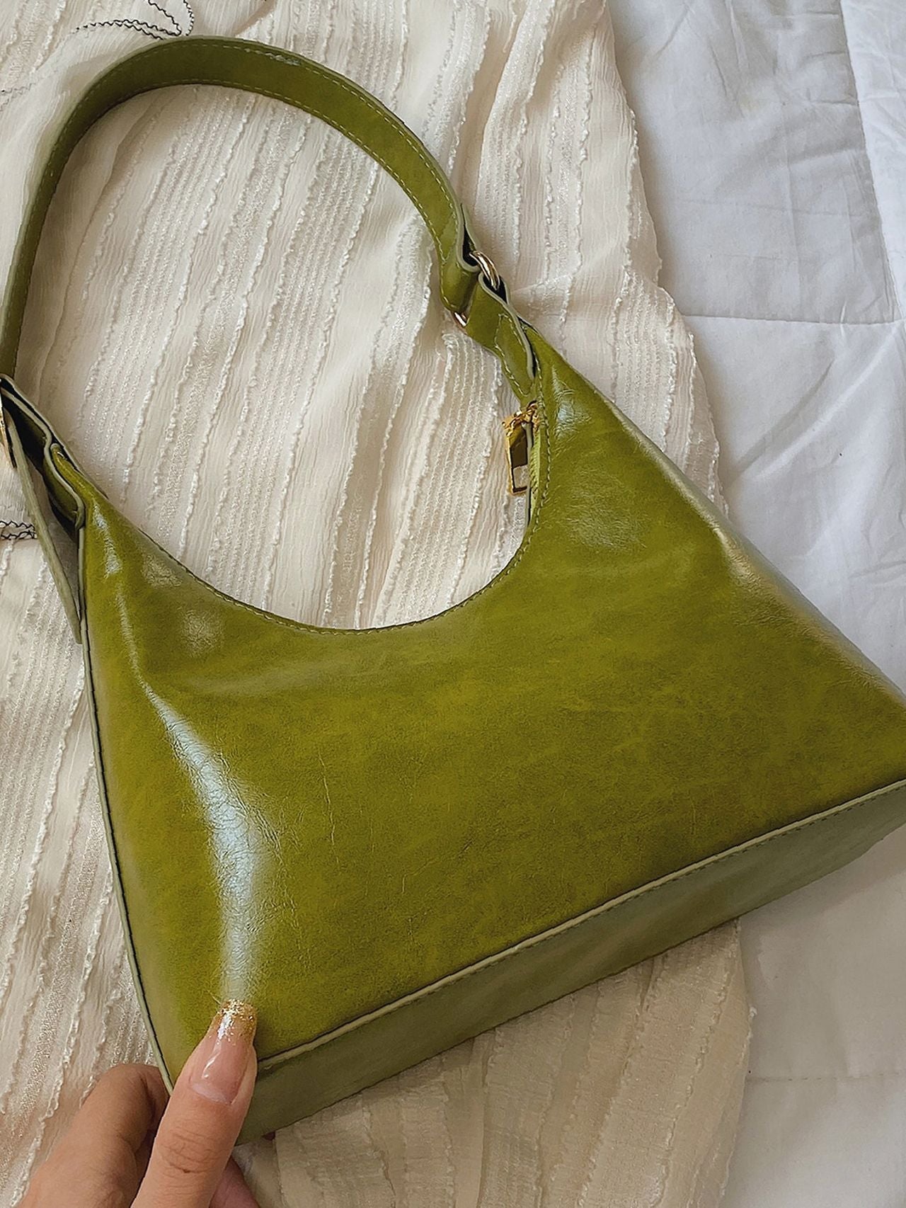 Bucket Bag Women Shoulder Bag Vintage Minimalist Design