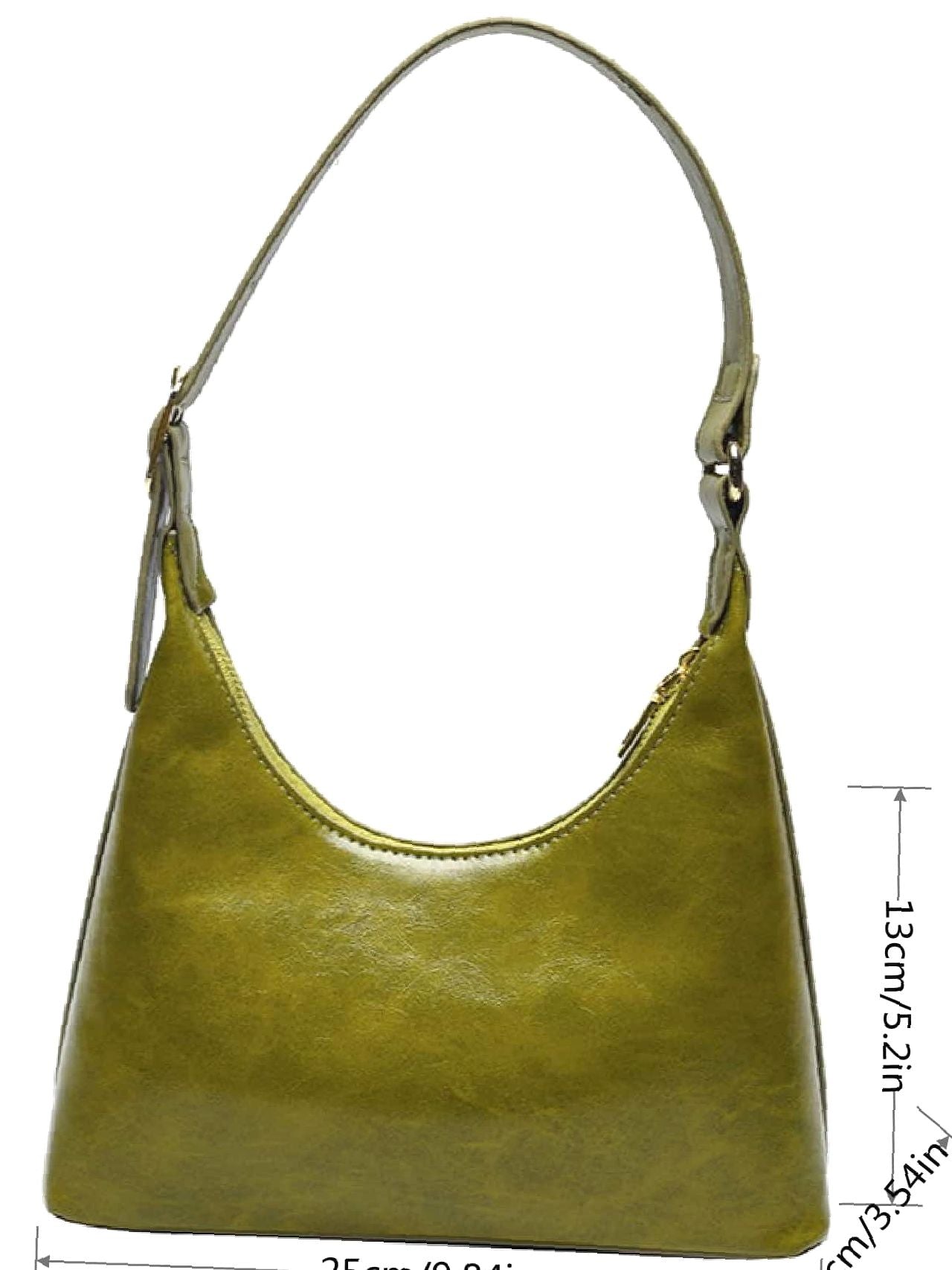 Baguette Shoulder Bag Vintage Design Women Handbag