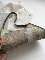 Women Square Shoulder Bag Floral Pattern