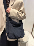 Minimalist Ripped Trim Shoulder Bag for Women Shoulder Bags