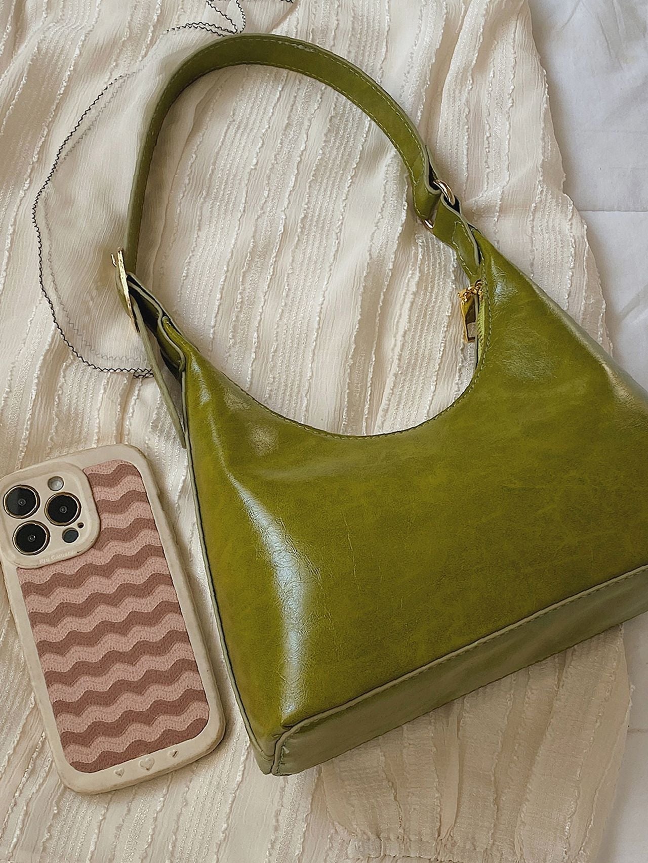 Bucket Bag Women Shoulder Bag Vintage Minimalist Design