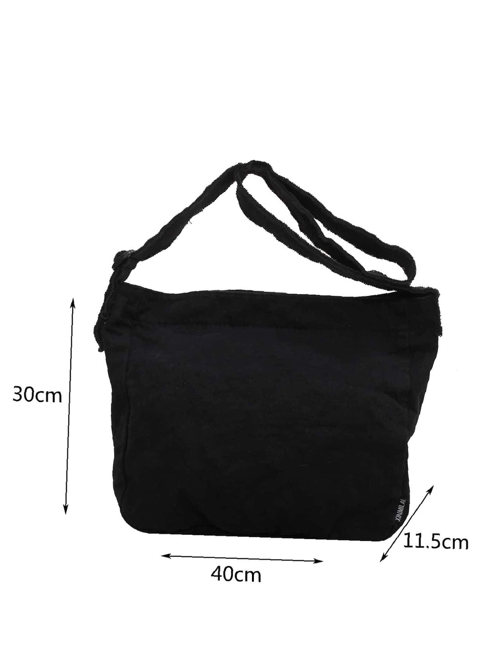 Minimalist Ripped Trim Shoulder Bag for Women Shoulder Bags