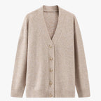Women’s V-Neck Button Front Knit Cardigan Sweater