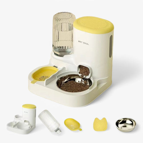 2-in-1 Automatic Pet Feeder and Water Dispenser
