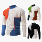 Men’s Color Block Knit Sweater