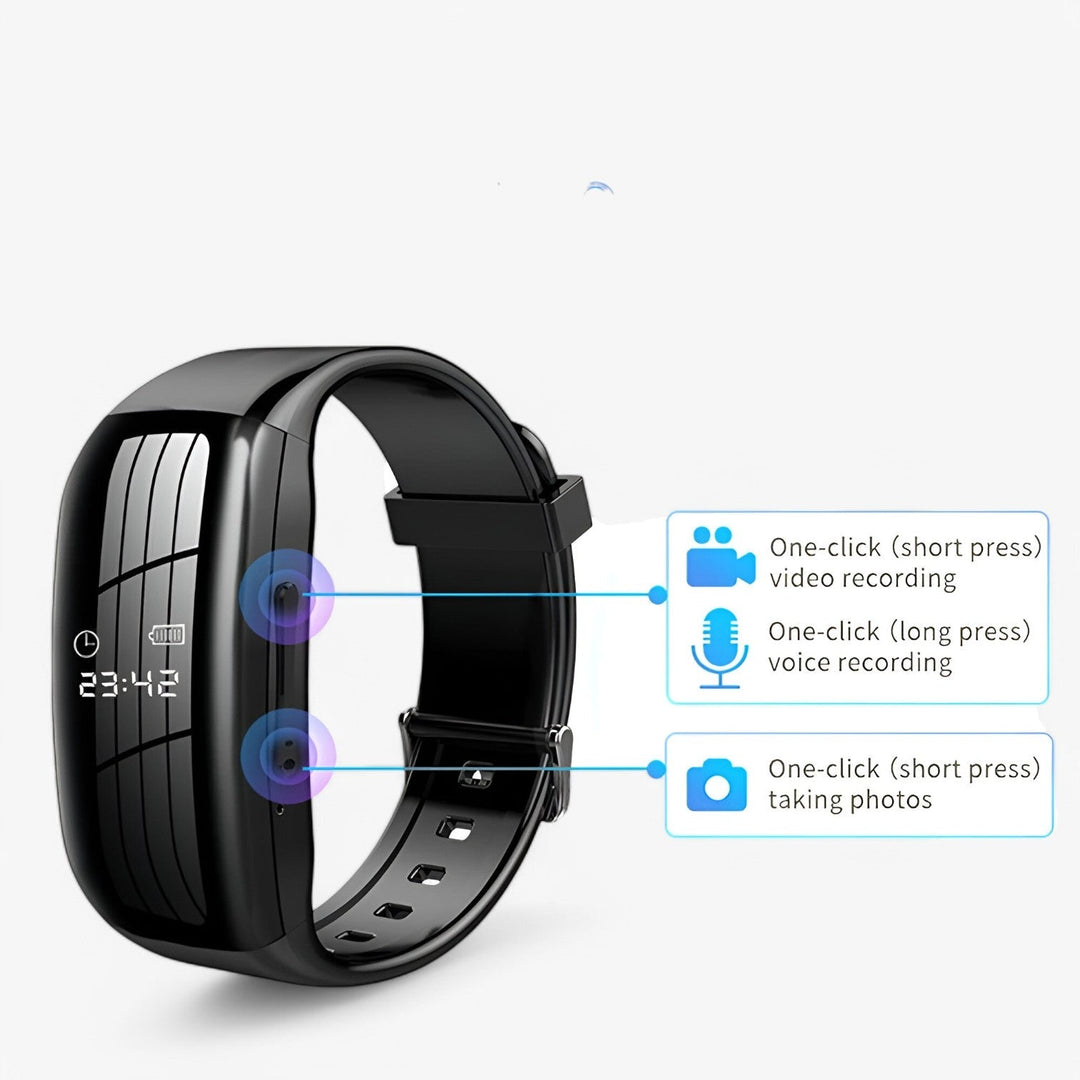 Digital Wrist Video Recorder Watch with USB Storage