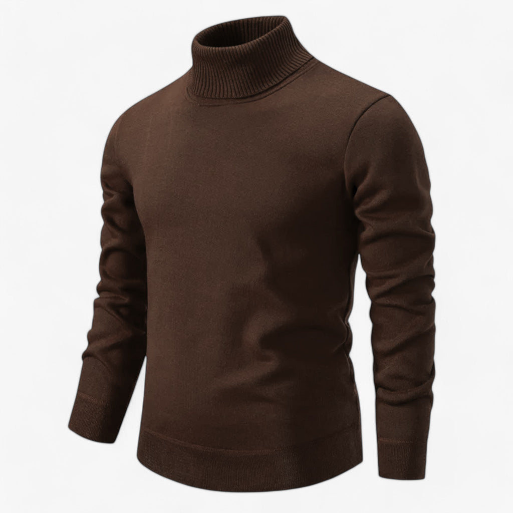 Men’s Turtleneck Knit Sweater