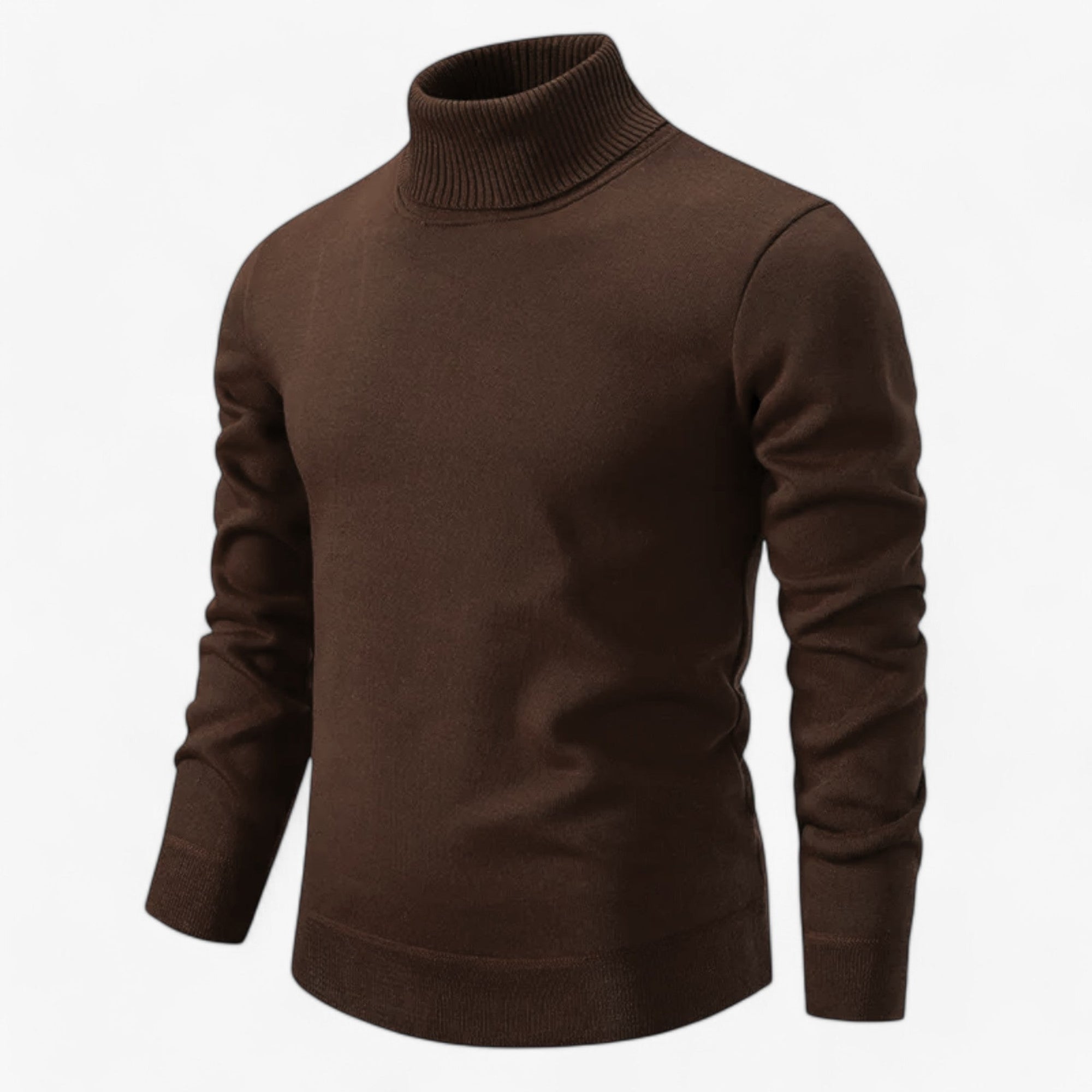 Men’s Turtleneck Knit Sweater