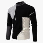 Men’s Color Block Knit Sweater