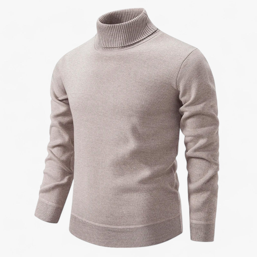 Men’s Turtleneck Knit Sweater