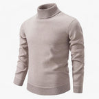 Men’s Turtleneck Knit Sweater
