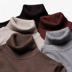 Men’s Turtleneck Knit Sweater
