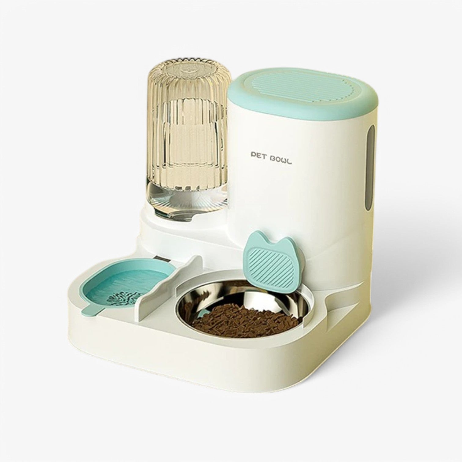 2-in-1 Automatic Pet Feeder and Water Dispenser