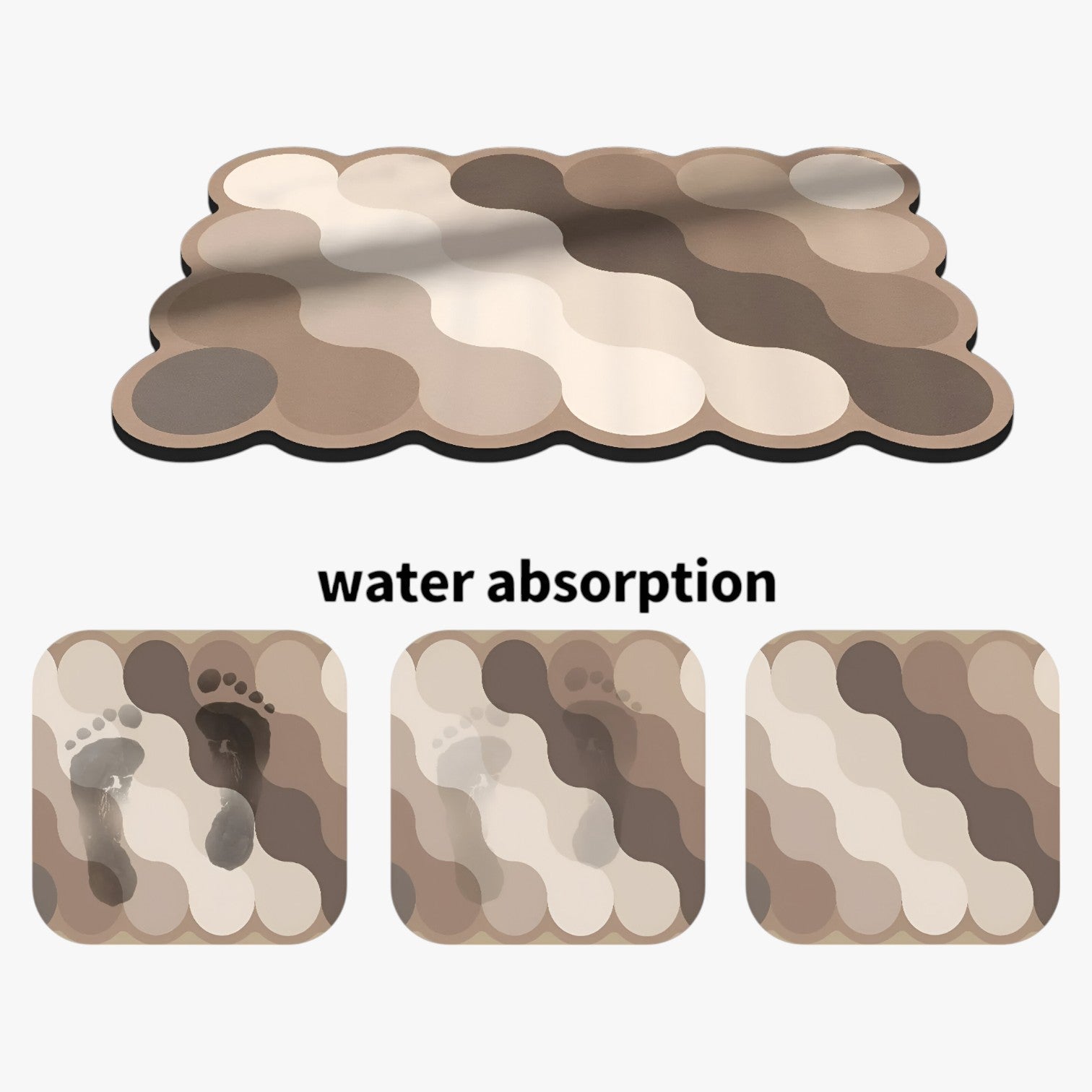 Diatomite Quick-Dry Bath Mat