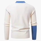 Men’s Color Block Knit Sweater
