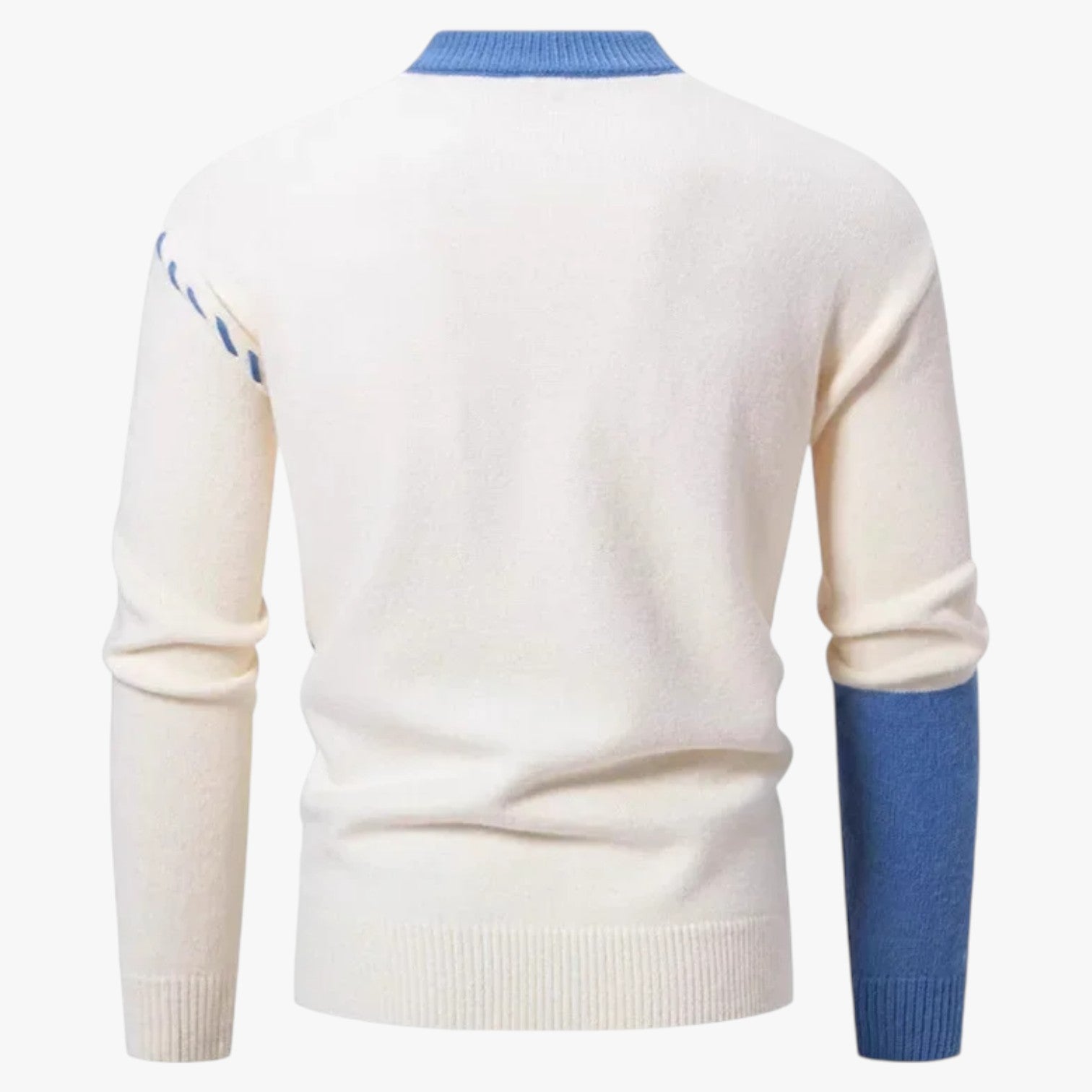 Men’s Color Block Knit Sweater