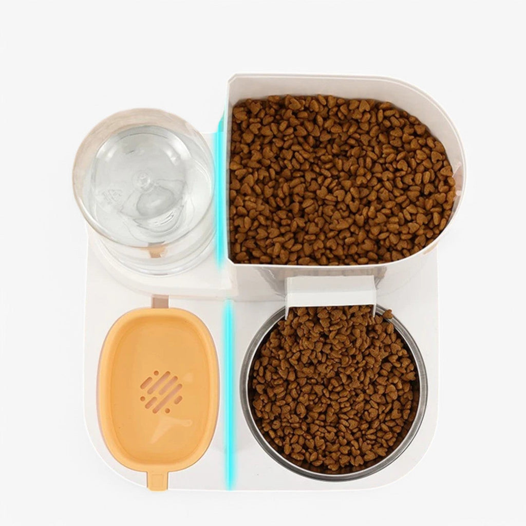2-in-1 Automatic Pet Feeder and Water Dispenser