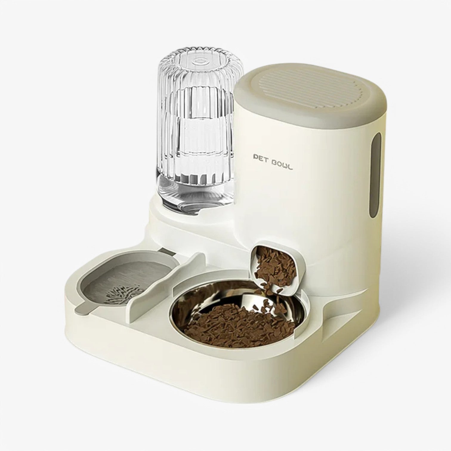 2-in-1 Automatic Pet Feeder and Water Dispenser