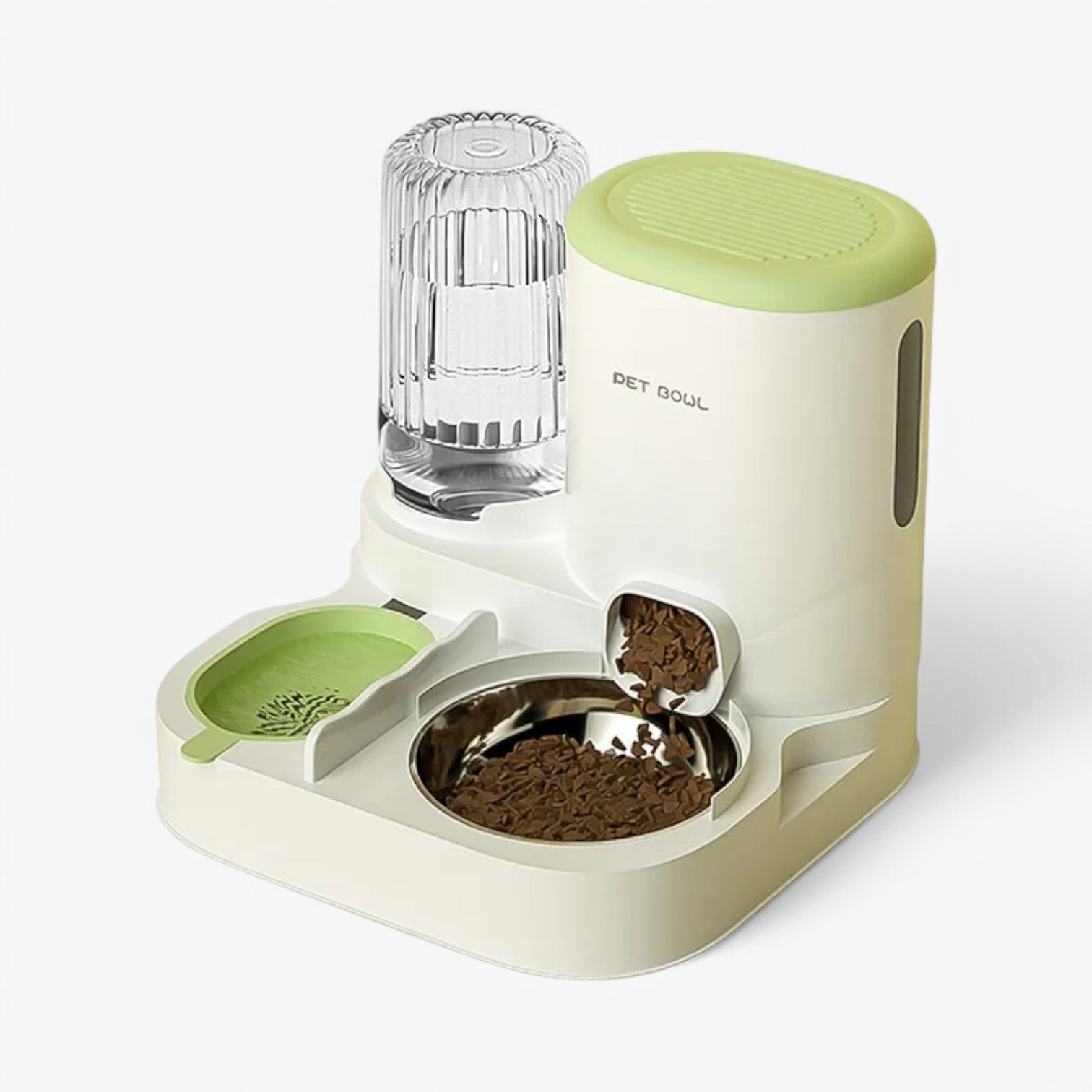 2-in-1 Automatic Pet Feeder and Water Dispenser