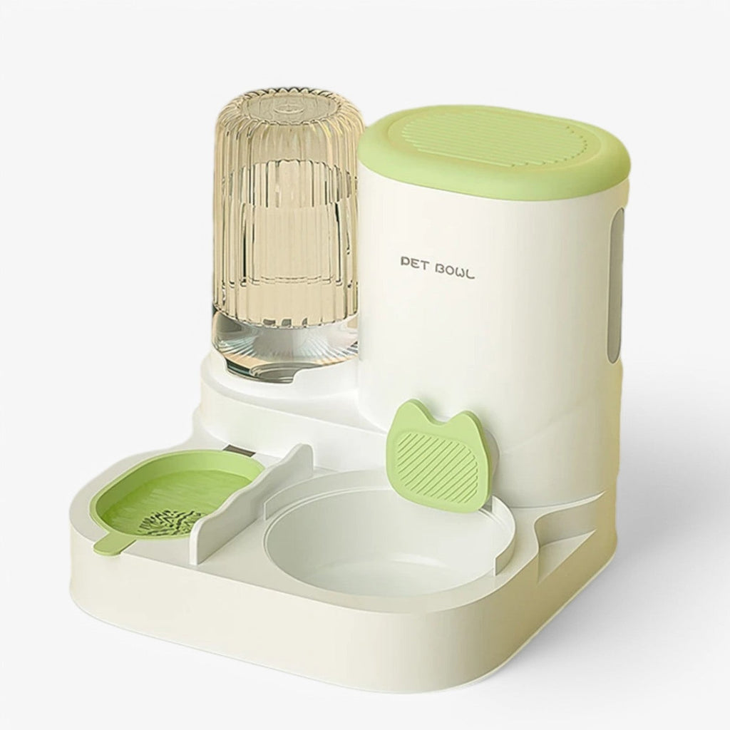 2-in-1 Automatic Pet Feeder and Water Dispenser
