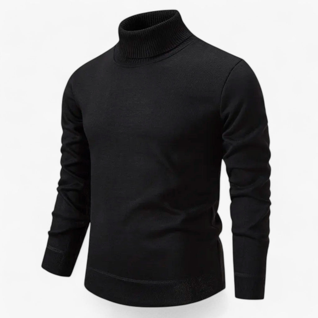Men’s Turtleneck Knit Sweater