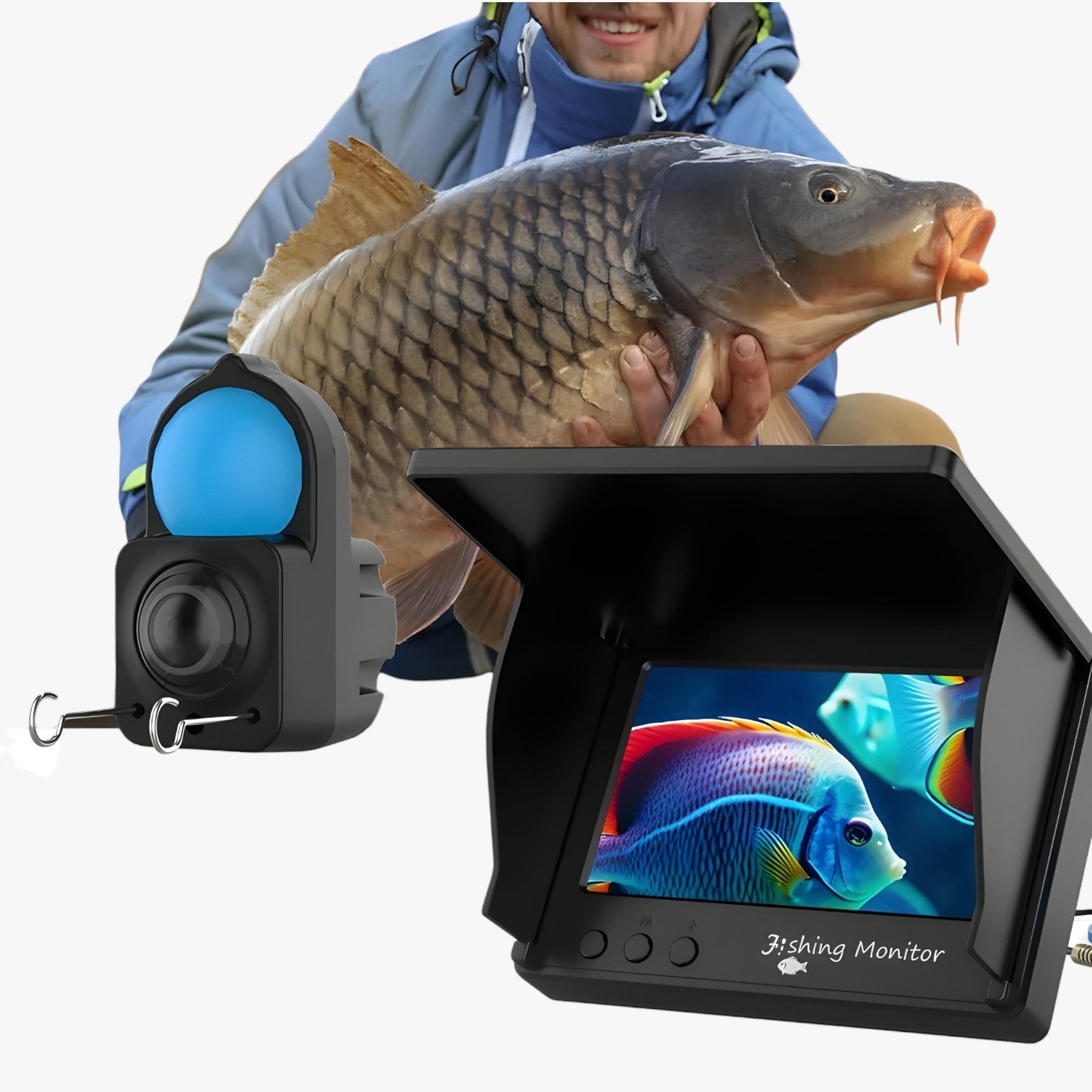 Underwater Fishing Camera with 4.3" LCD Monitor