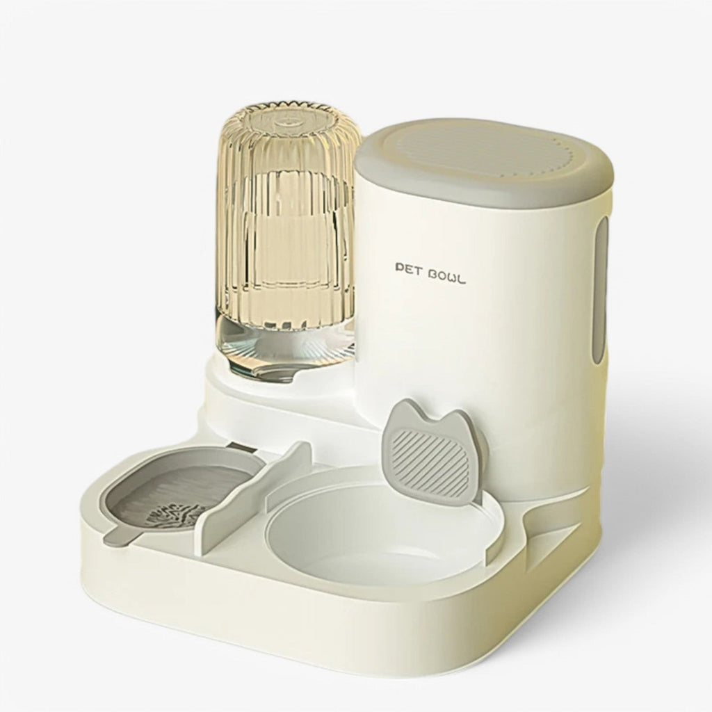 2-in-1 Automatic Pet Feeder and Water Dispenser
