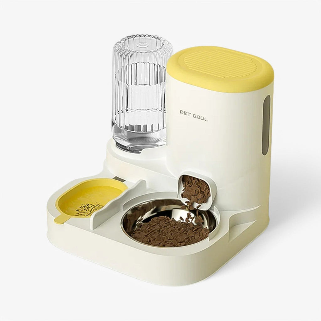 2-in-1 Automatic Pet Feeder and Water Dispenser