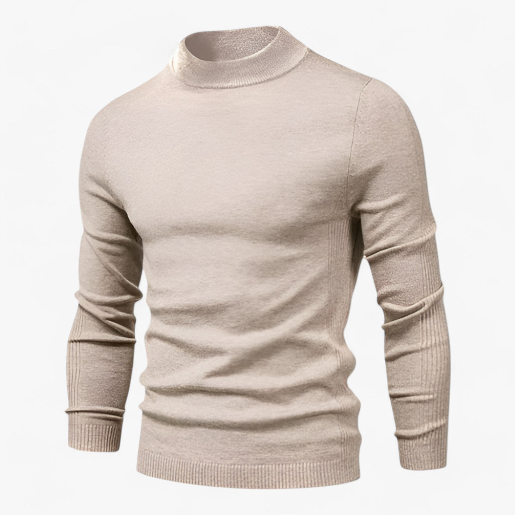 Men’s Slim Fit Turtleneck Knit Sweater