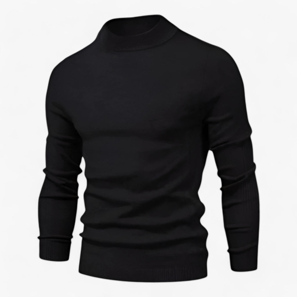Men’s Slim Fit Turtleneck Knit Sweater