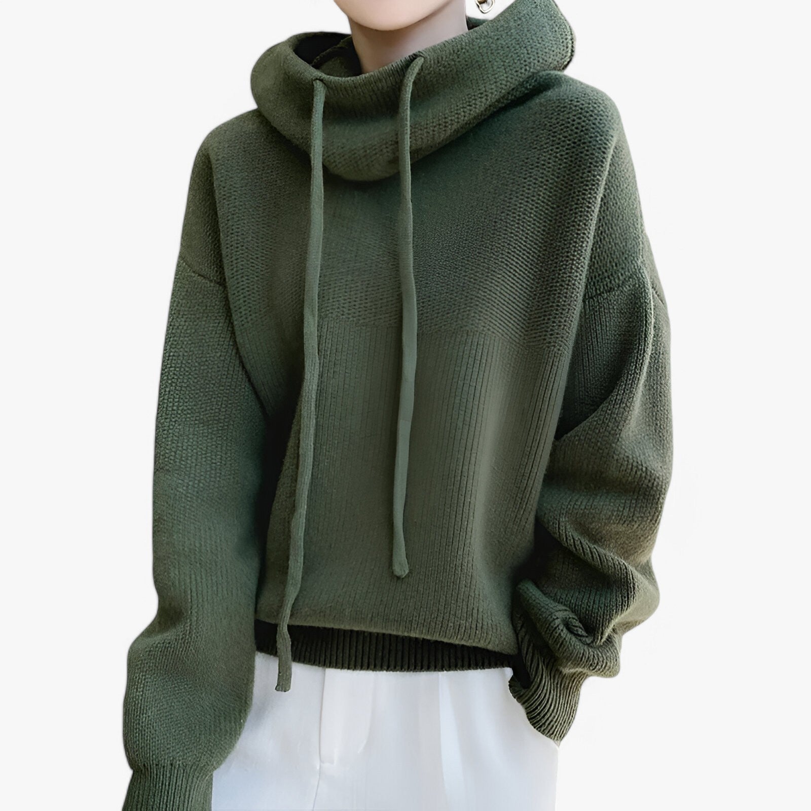 Women’s Knit Hooded Sweater