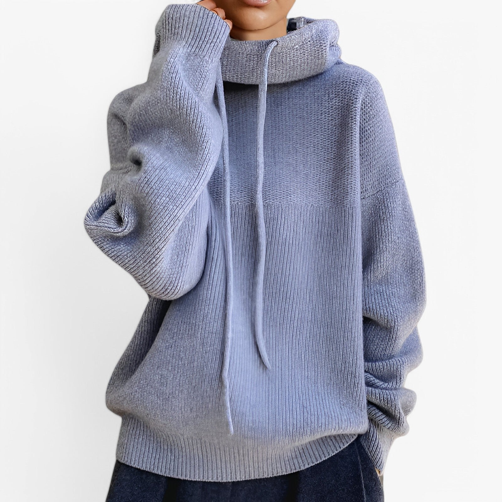 Women’s Knit Hooded Sweater