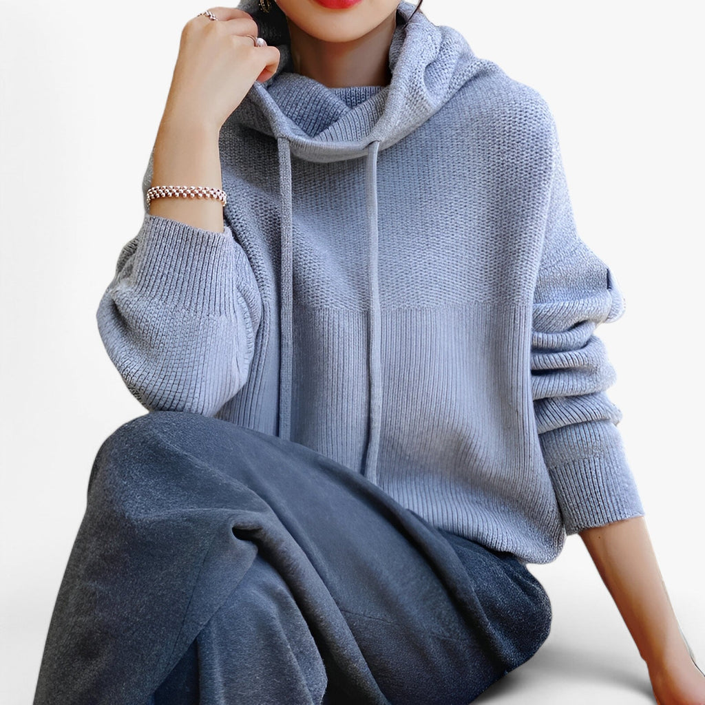 Women’s Knit Hooded Sweater