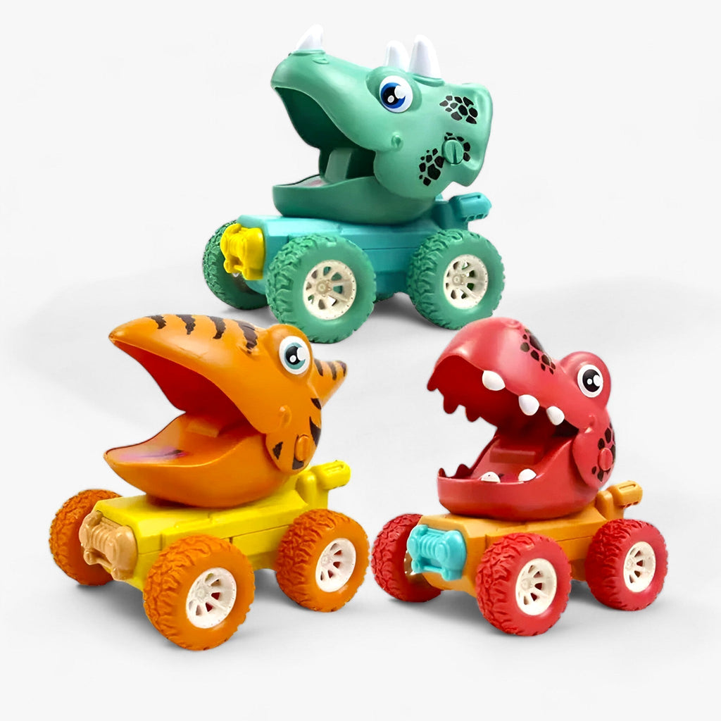 Dinosaur Pull-Back Monster Truck Toy