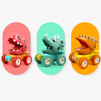 Dinosaur Pull-Back Monster Truck Toy