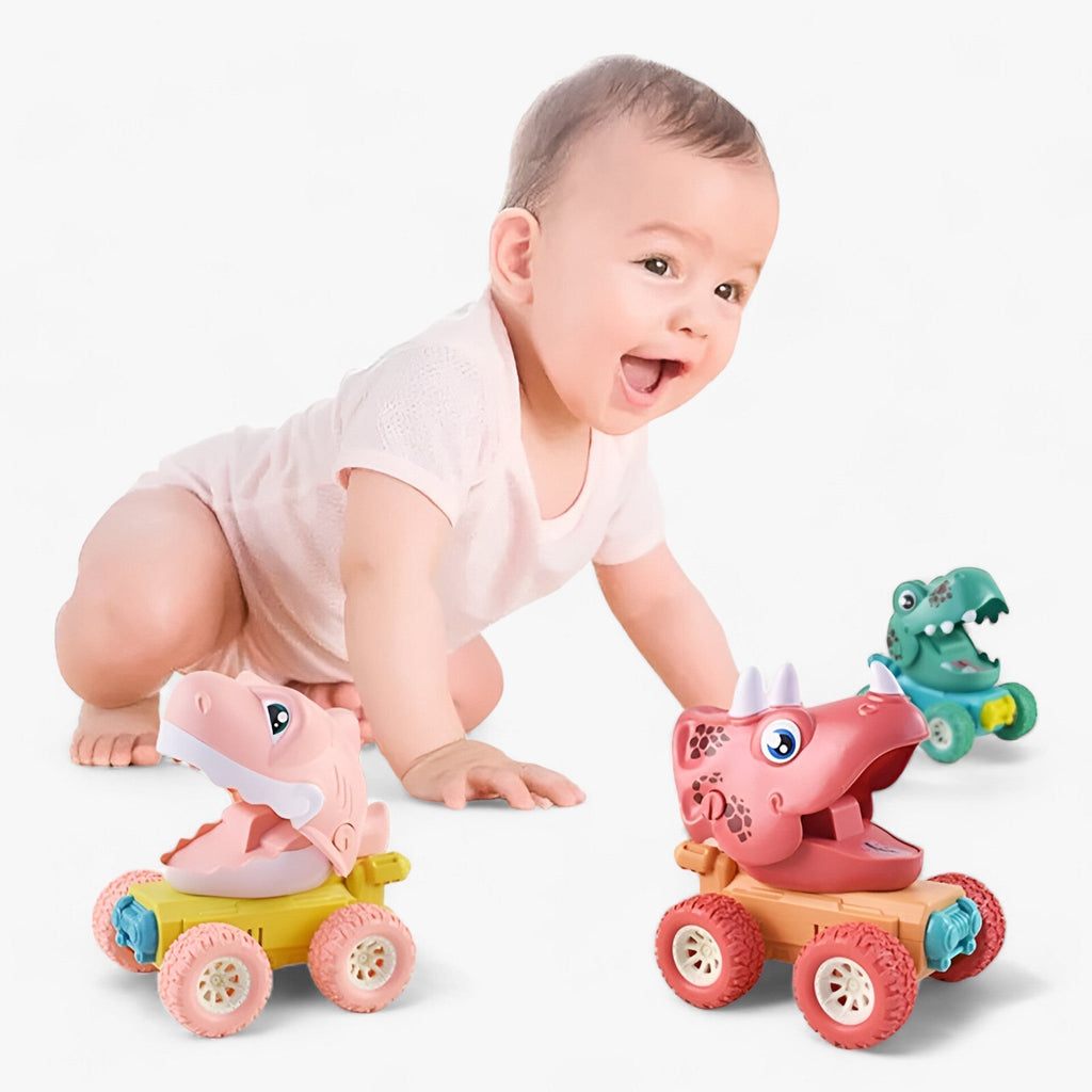 Dinosaur Pull-Back Monster Truck Toy